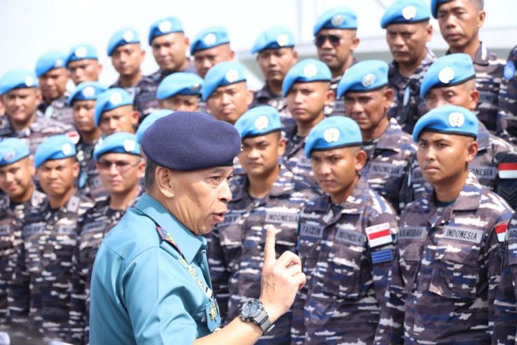 Pangkoarmada II Lepas Keberangkatan KRI Diponegoro-365 Satgas Maritime Task Force (MTF) TNI KONGA XXVIII-O/UNIFIL